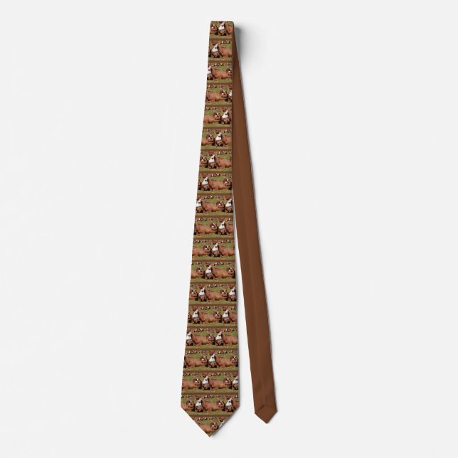 Cows in the French Alps Tie (Front)