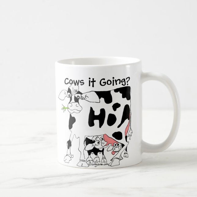 Cows it Going Mug? Coffee Mug (Right)