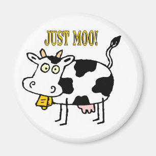 Cows: Just Moo! Magnet