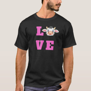 Cows Love Moo Cattle Farmer Wife Ranch T-Shirt