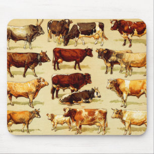 cows mouse pad