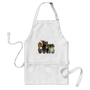 Cows Picture Logo, Standard Apron