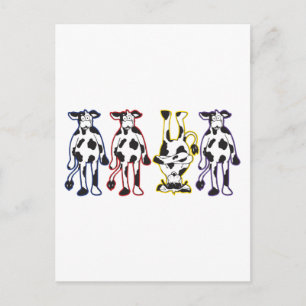 cows postcard