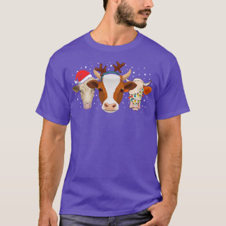 Cows Ugly Christmas T-Shirt