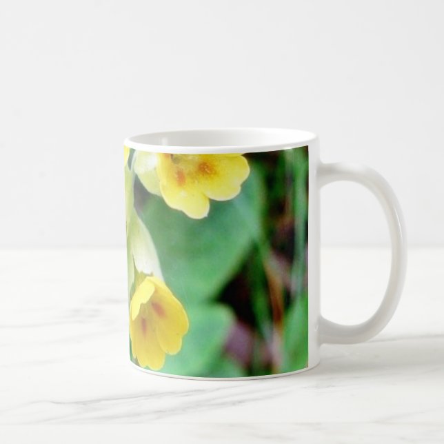Cowslip Flower Coffee Mug (Right)