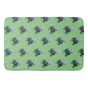 Cowslip Primrose Botanical Bath Mat