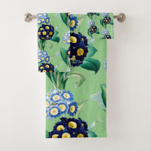 Cowslip Primrose Botanical Bath Towel Set