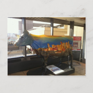 Cowtown's Skyline Postcard