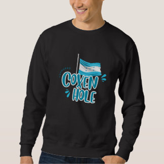Coxen Hole with Honduras Flag Sweatshirt