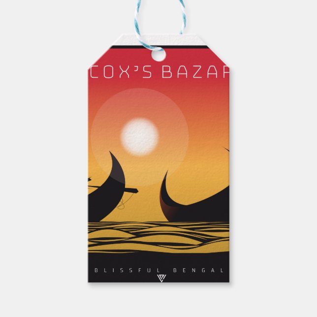 Cox's Bazar Gift Tags (Front)