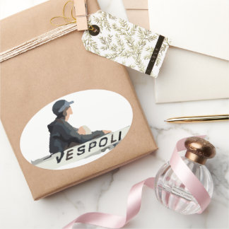 Coxswain Oval Sticker