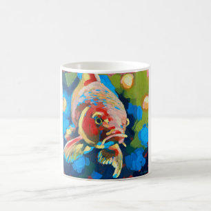 Coy Fish Painting - Gift for Coy Fish Lovers Coffee Mug