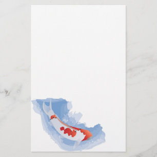 Coy Koi (Digital) Stationery
