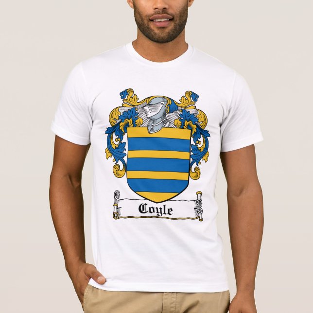 Coyle Family Crest T-Shirt (Front)