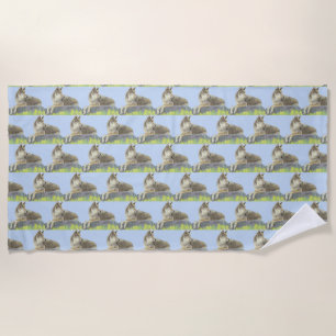 Coyote Beach Towel