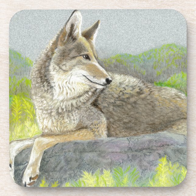 Coyote Beverage Coaster (Front)