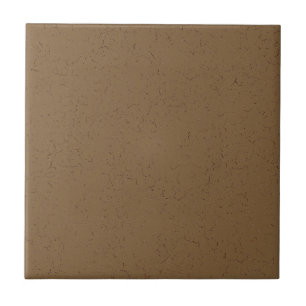 Coyote Brown Crackle Glaze Solid Colour Tile