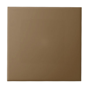 Coyote Brown Solid Color Tile