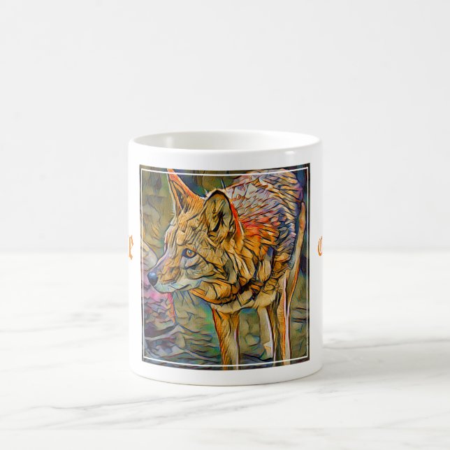 Coyote [Classic Mug] Coffee Mug (Center)