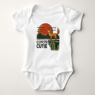 Coyote cutie baby bodysuit