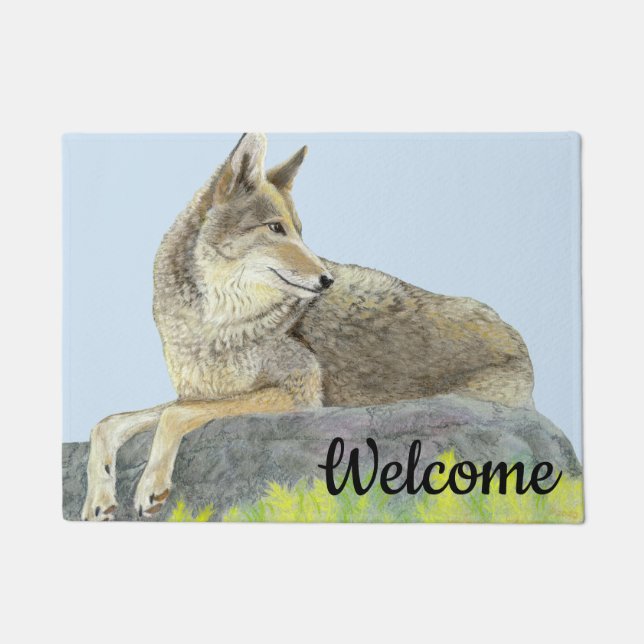 Coyote Doormat (Front)