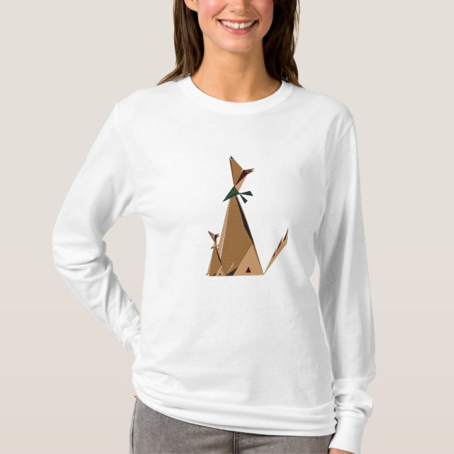 Coyote Family Long Sleeve Tshirt (Front)