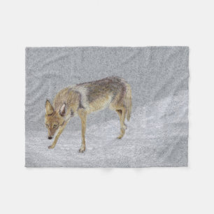 Coyote Fleece Blanket