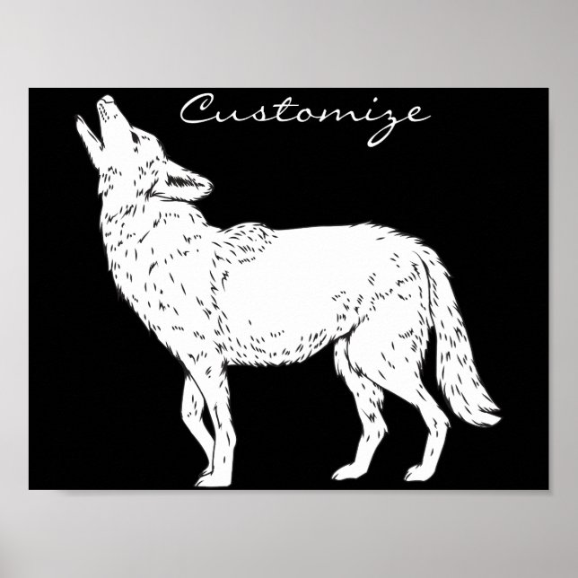 Coyote Howling Thunder_Cove Poster (Front)