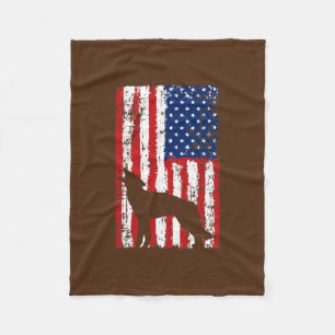 Coyote Hunt Design for American Hunters  Fleece Blanket