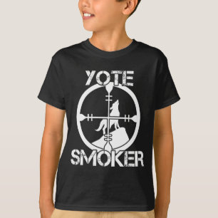 Coyote Hunter Yote Sniper Wild Animal Hunting T-Shirt