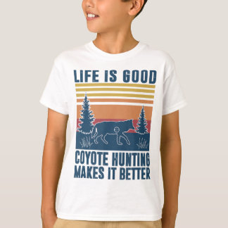 Coyote Hunting Gifts Men Women Yote Hunter Coyote T-Shirt