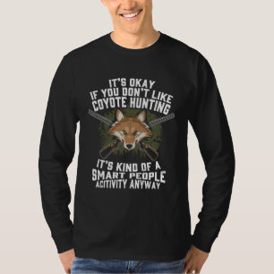 Coyote Hunting Hunting For Men Yote Coyote Brown T-Shirt