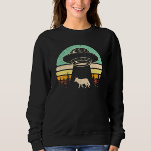 Coyote Hunting Unique Ufo Abduction Yote Hunter Al Sweatshirt
