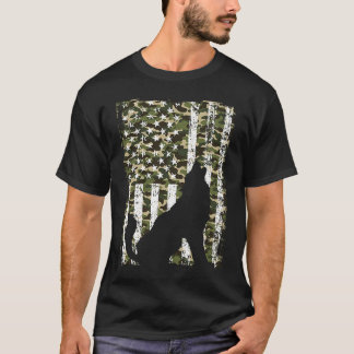 Coyote Hunting US Flag Coyote Hunter 1 T-Shirt
