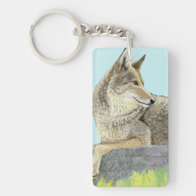 Coyote Key Ring (Front)