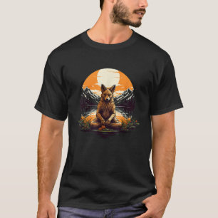Coyote Meditation Yoga T Shirt