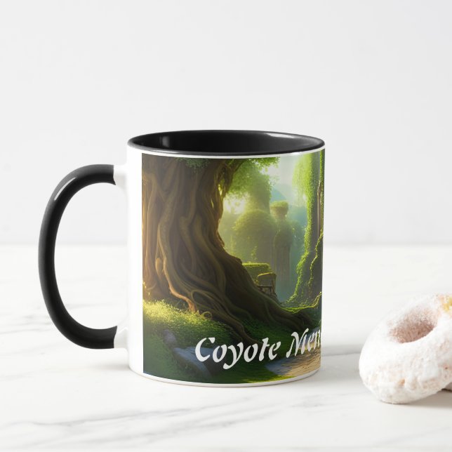 Coyote Menor's Morning Tea Mug (With Donut)