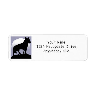 Coyote Moon Return Address Labels