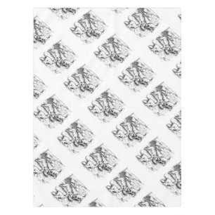 Coyote Pups Tablecloth