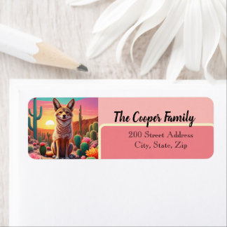Coyote Return Address Label