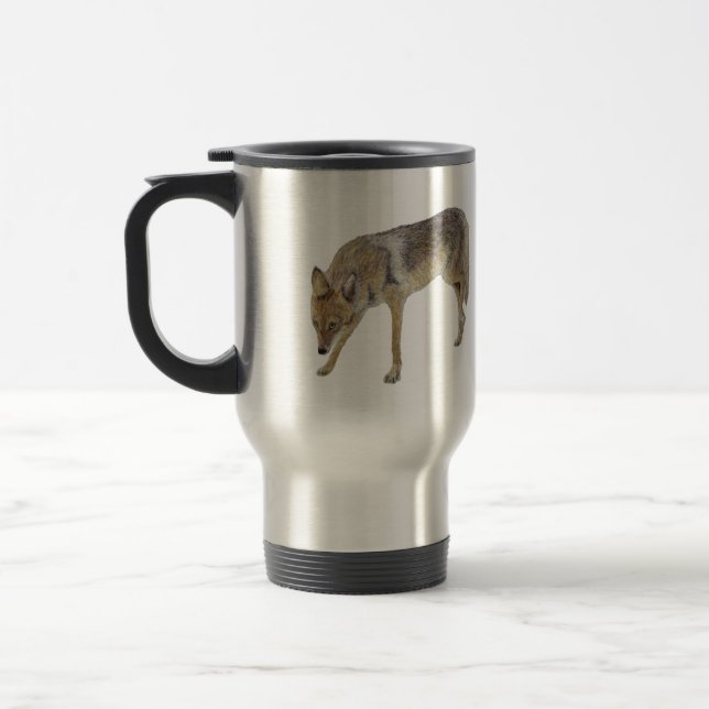 Coyote Travel Mug (Left)
