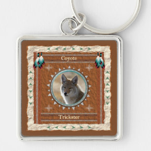 Coyote -Trickster- Keychain