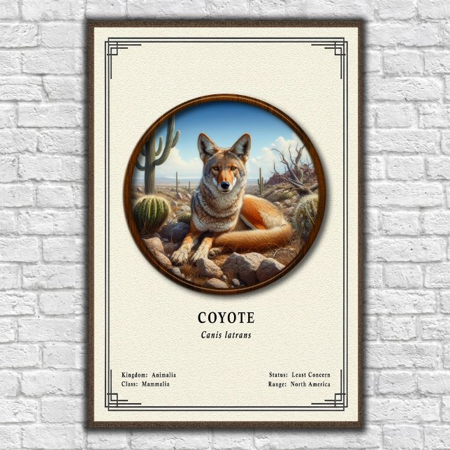 Coyote Zoology Series Poster (Creator Uploaded)