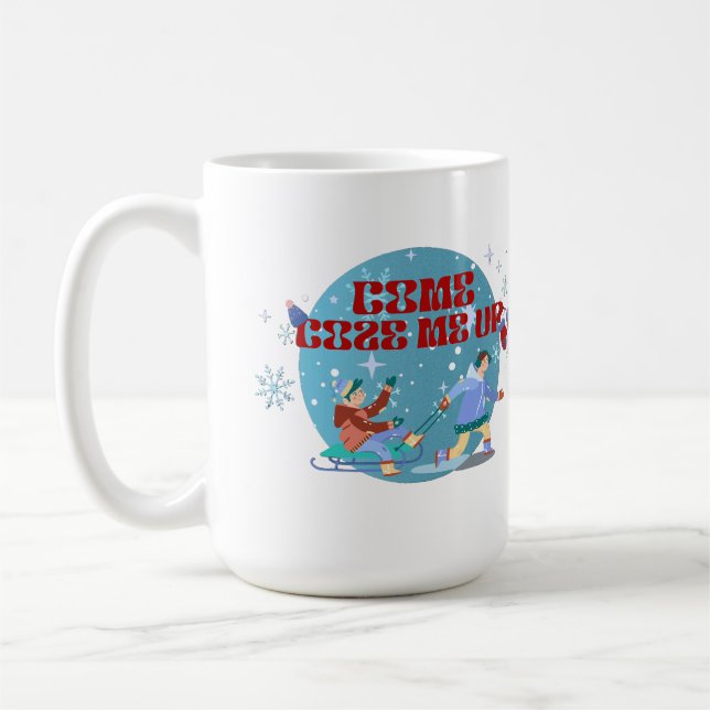 coze me up coffee mug (Left)