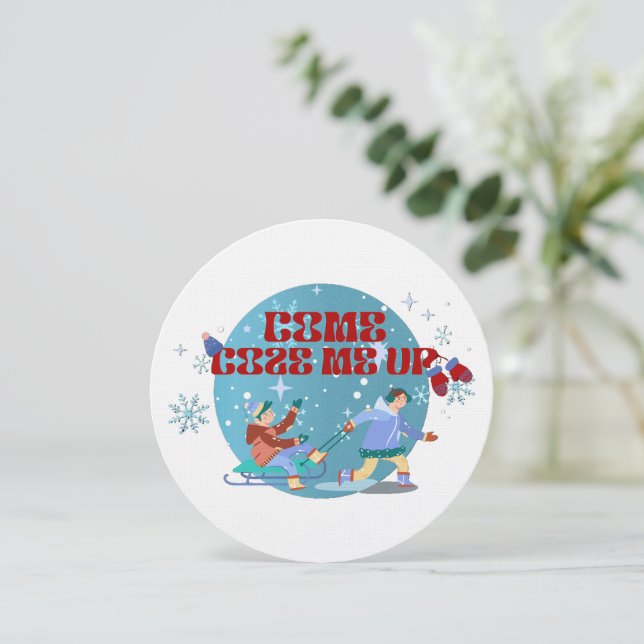coze me up invitation (Standing Front)