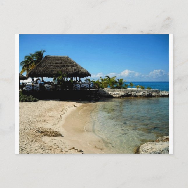 Cozumel Beach Postcard (Front)