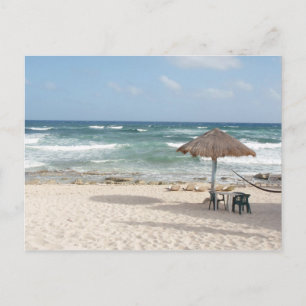 Cozumel Beach Postcard