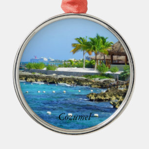 Cozumel Chankanaab Park Travel Christmas Ornament