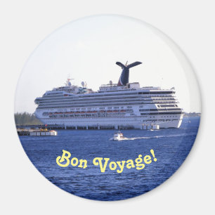 Cozumel Cruise Visitor Bon Voyage Magnet