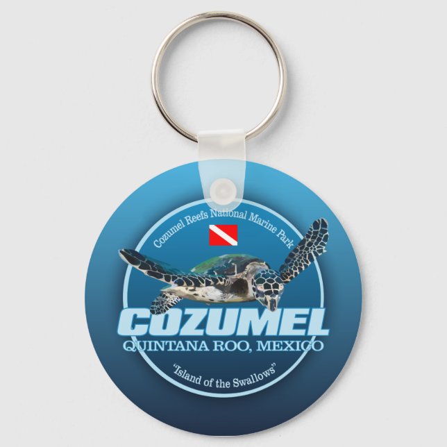 Cozumel (DD2) Key Ring (Front)
